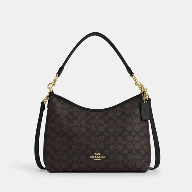 COACH 奢侈品女包LAURELHOBO流浪包棕色CV975