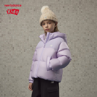  new balance 保暖 儿童羽绒服  120 身型115-125cm 黑色