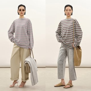  LESS 宽松 女士长袖T恤