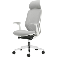 冈村 奥卡姆拉sylphy冈村人体工学椅 日本电脑椅家用舒适高端办公椅 白框灰色异硬度海绵