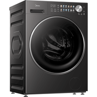 美的 纯平自由嵌 滚筒洗衣机全自动 带烘干洗烘一体 12公斤 1.28高洗净比 MD12L1PRO  京东自营