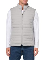Brooks Brothers 男式绗缝穿孔背心, 合金