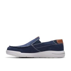 Clarks 男式 driftlite step 26176940 乐福鞋 缓震 Driftlite Step Navy Combi 13