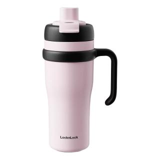 LOCK&LOCK 巨无霸陶瓷覆层保温杯 1000ml 粉色