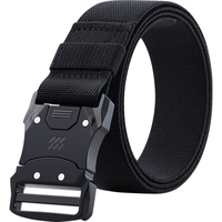 海澜之家腰带男对插扣织裤腰带军训休闲户外时尚百搭朋友 织腰带
