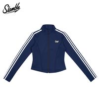 SLAMBLE 修身 女士运动外套 拉链