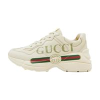  GUCCI/古驰 复古品牌logo印花 女士老爹鞋