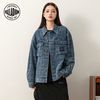  PALLADIUM/帕拉丁 时尚独特纹理 男士牛仔外套