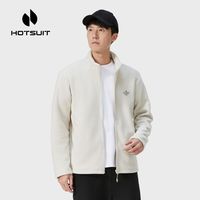 百亿补贴：HOTSUIT 运动摇粒绒外套男款300g超细双面绒加绒秋冬夹克