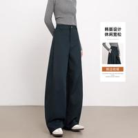 CHIU·SHUI/秋水伊人 韩版设计感 女士阔腿裤