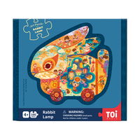 TOI 图益 兔子花灯 100片