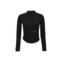 ONLY 【收腰剪裁】2025春秋抑菌亲肤远红外面料半高领打底衫T恤女