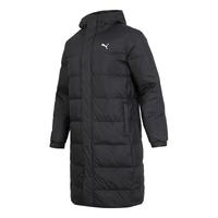 彪马（PUMA）羽绒服男装 23冬季户外保暖连帽外套轻盈运动休闲服时尚防风 672393-01/黑色/轻薄羽绒服 L(180/100A)