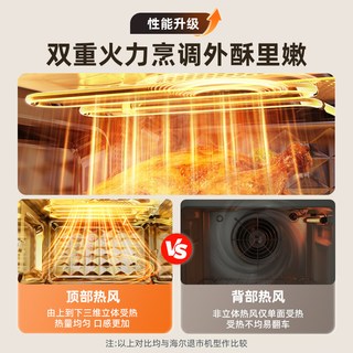 海尔 HSMW-GE2303(W) 变频微烤炸三合一 微波炉