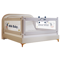 儿童床围栏护栏一面单边防摔一侧床挡板围挡床边床栏防护栏免安装