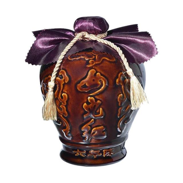 女儿红 绍兴黄酒精品五年3斤坛装花雕酒1.5L
