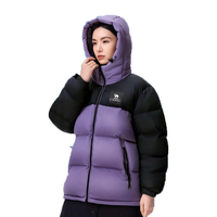 【黑钻】Camel骆驼时尚羽绒服冬季加厚保暖防寒连帽外套女