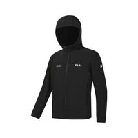  FILA/斐乐 通勤风 男士针织连帽外套