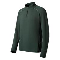 Keep 运动T恤男秋冬训练速干半拉链立领跑步长袖8814