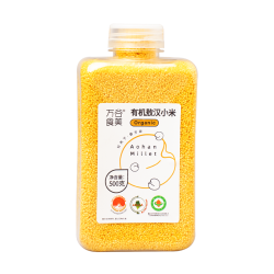 万谷食美 有机 敖汉 小黄米 500g*1瓶（出米油）
