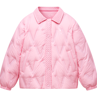  Mini Peace 压印三防 女童轻薄羽绒服