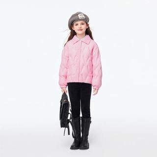  Mini Peace 压印三防 女童轻薄羽绒服