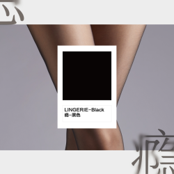 绫 黑丝滑连裤袜 Black黑色 1条
