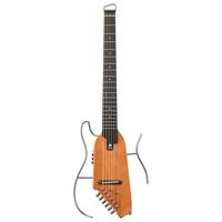 Donner 唐农 轻音民谣吉他旅行便携可拆卸无头木吉他初学者静音效果