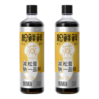  松鲜鲜 减钠39% 酱油