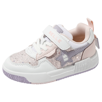 百丽童鞋低帮板鞋2024秋冬儿童运动鞋男童学步鞋休闲鞋星辰粉25