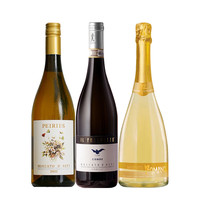 法尔凯特 小鹰+帕雷斯小花+金牌大罗马 Asti莫斯卡托低醇甜白起泡酒 750ml*3