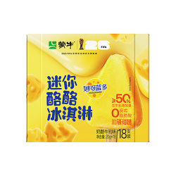 蒙牛 迷你酪酪奶酪牛乳味冰淇淋 20g×18支