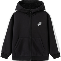 asics亚瑟士童装2024年秋冬新品运动保暖外套开衫儿童针织外衣