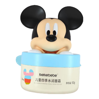DISNEY迪士尼儿童四季水润面霜新生儿保湿滋润宝宝霜润肤乳 儿童四季水润面霜【50g】