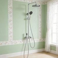 九牧淋浴花洒套装手持喷头浴室卫浴全套增压莲蓬头带喷枪36647