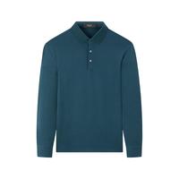 雅戈尔POLO衫男优质棉莫代尔混纺平纹特柔面料男POLO衫柔软舒适2025 墨绿VLYM519961PCA 3XL (180-190斤)