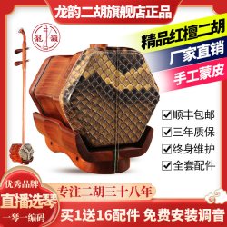 龙韵 Lypeh 龙韵 红檀木二胡 专业大音量入门专用