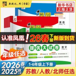 《小学学霸提优大试卷》（年级/科目任选）