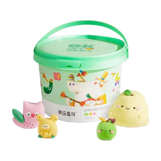 美乐 粘土炫彩罐头 24色