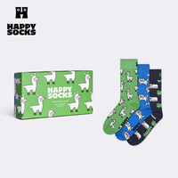 Happy Socks【25年秋冬】小动物袜子礼盒中筒袜棉袜男女朋友圣诞 可爱动物礼盒 均码 36-40