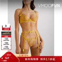 Agent Provocateur 蝴蝶结缀饰刺绣绢网吊袜腰带