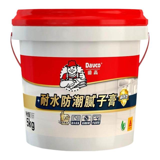 德高 补墙膏墙面修补白色家用防霉防潮耐水腻子粉内墙
