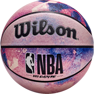Wilson 威尔胜 官方NBA联名扎染7号标准室内外通用训练篮球礼盒礼物