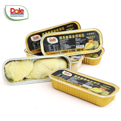 都乐 泰国金枕冷冻榴莲肉 单盒100g*5盒