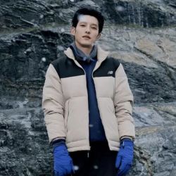 new balance 男女防泼水户外保暖羽绒服