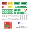 CONNETIX 彩窗磁力片圣诞节套装轨道儿童益智玩具