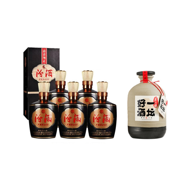 值选：汾酒 1915巴拿马20 42%vol 清香型白酒 475ml*5瓶