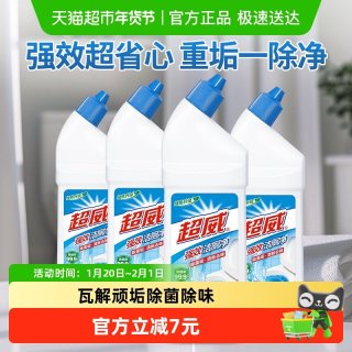 88VIP：超威 洁厕液强效洁厕净 500g*4瓶