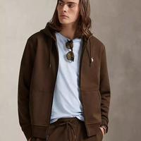 Men's Double-Knit Full-Zip Hoodie