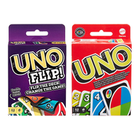 MATTEL UNO纸牌桌面欢乐休闲聚会多人U诺优诺正版游戏互动扑克牌